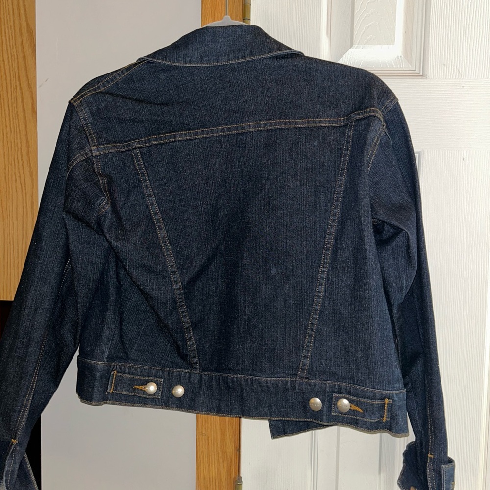 Halogen Dark Blue Denim Jacket - image 3